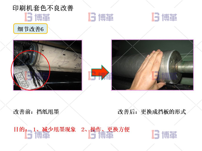 印刷機套色不良改善案例 細(xì)節(jié)改善6